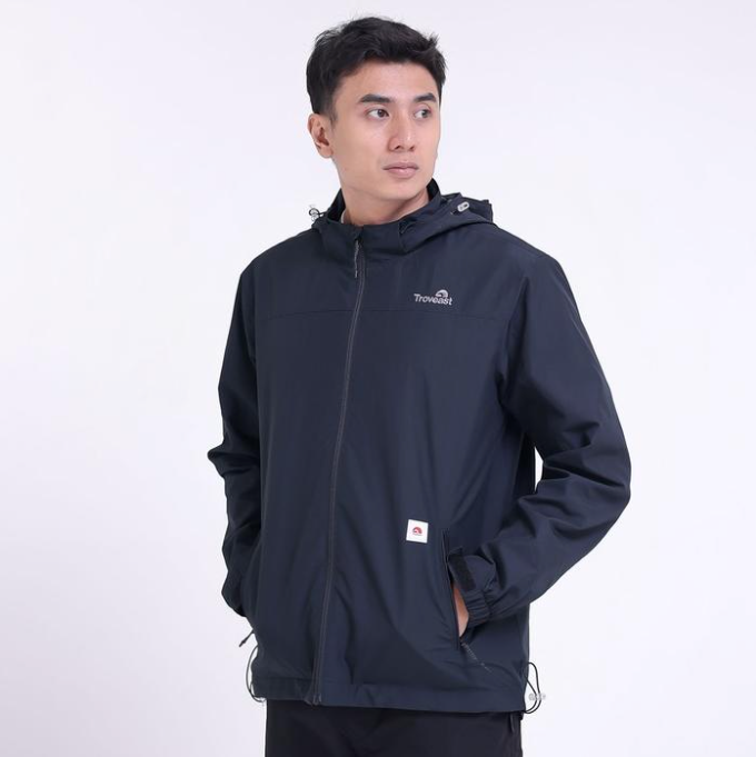 Troveast Urban Outdoor Jacket Breathable Aerishell Series Berlin - Black