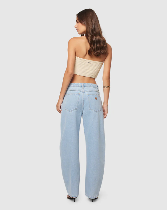 Abrand 95 Mid Barrel Jean Kendall - Light Blue Vintage