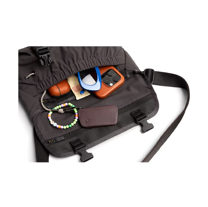 Bellroy Cinch Mini Messenger - Black - Stencil