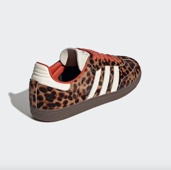 Adidas Samba OG Women's - Core Black / Preloved Red / Cream White - Stencil