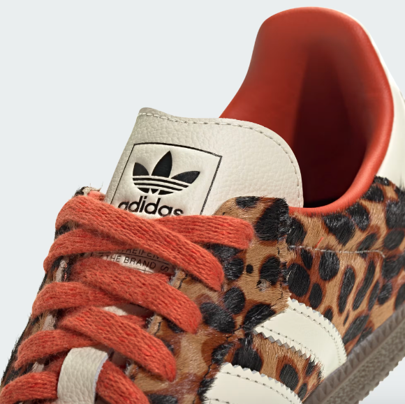 Adidas Samba OG Women's - Core Black / Preloved Red / Cream White - Stencil