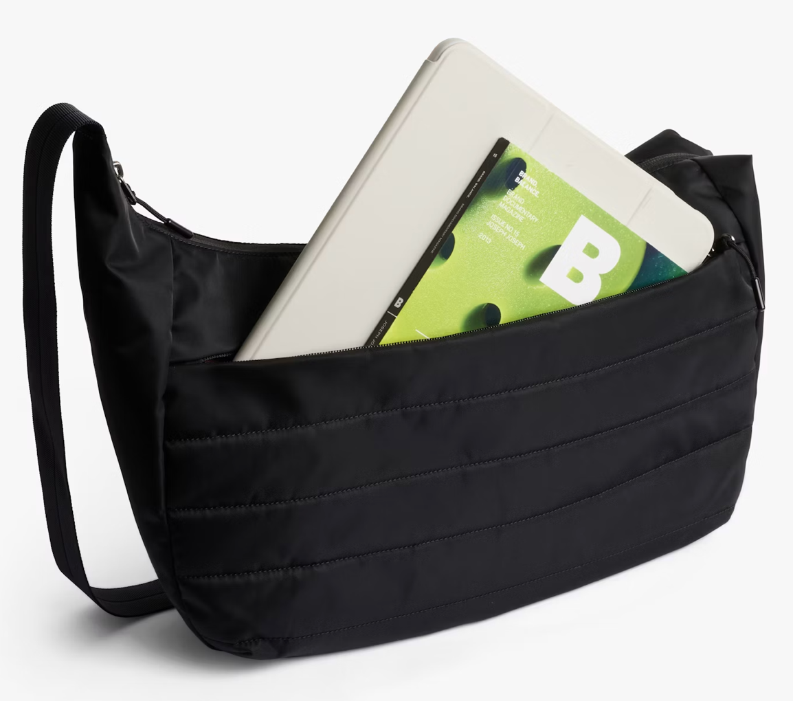 Bellroy Laneway Crescent Bag 12L - Ink - Stencil