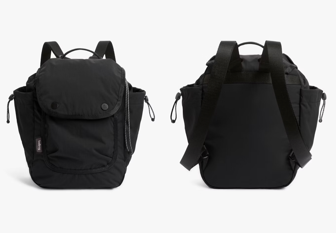 Bellroy Cinch Minipack - Black - Stencil