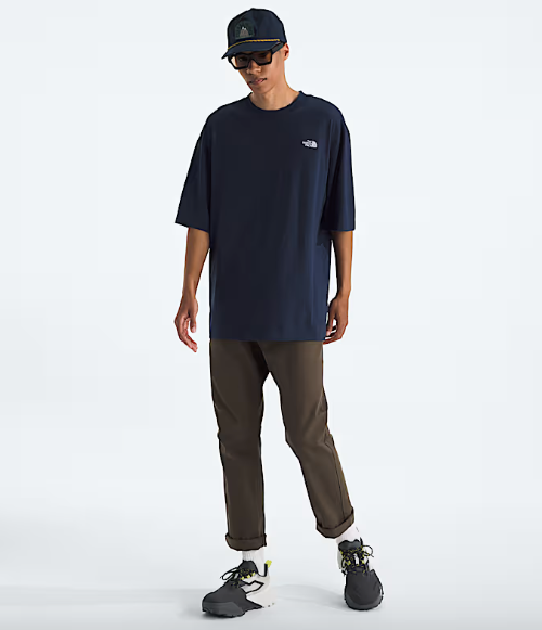 The North Face Men’s TNF™ Essential Oversized Short-Sleeve Tee - Summit Navy