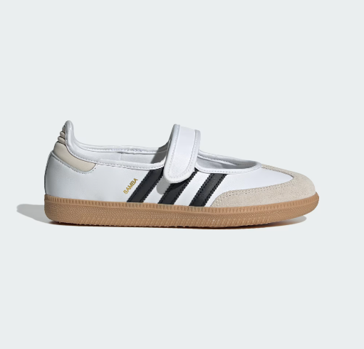 Adidas Samba Jane W - Cloud White / Alumina / Core Black - Stencil