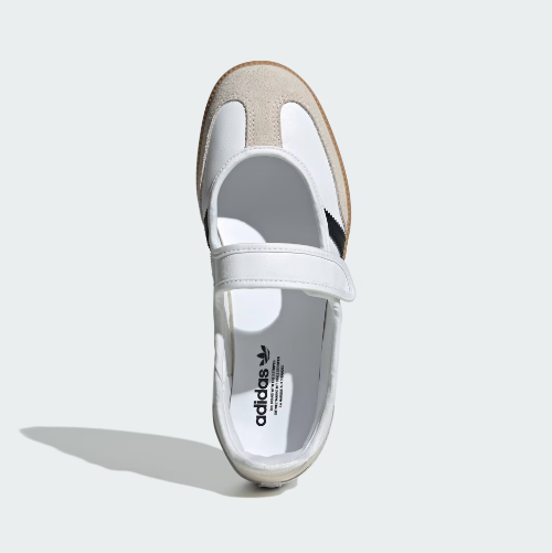 Adidas Samba Jane W - Cloud White / Alumina / Core Black - Stencil