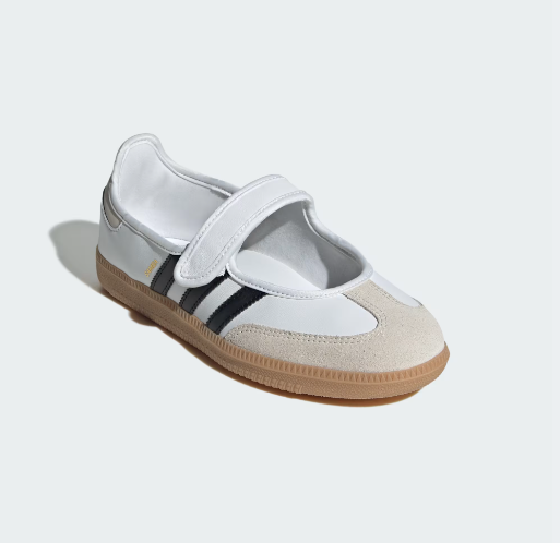 Adidas Samba Jane W - Cloud White / Alumina / Core Black - Stencil