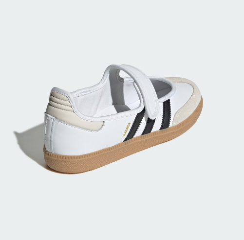 Adidas Samba Jane W - Cloud White / Alumina / Core Black - Stencil