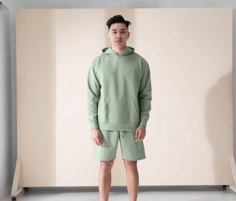 ODS Comfort Hoodie - Smokey Green - Stencil