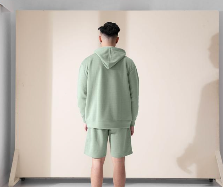 ODS Comfort Hoodie - Smokey Green - Stencil