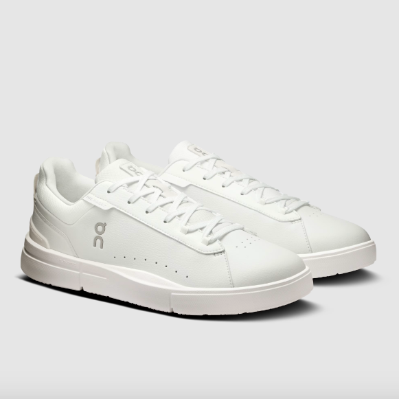 On THE ROGER Advantage Men's - White/White - Stencil