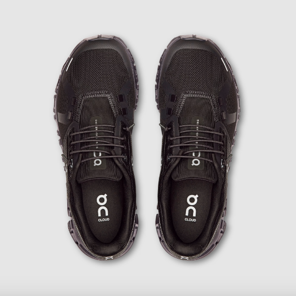 On Cloud 6 Women's - Black/Black - Stencil