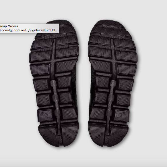 On Cloud 6 Women's - Black/Black