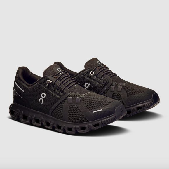 On Cloud 6 Women's - Black/Black - Stencil