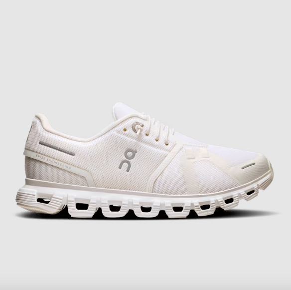 On Cloud 6 Women's - White/White