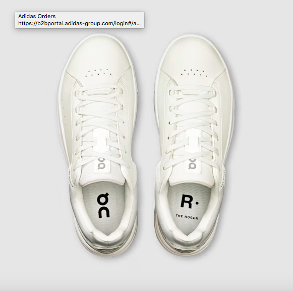 On THE ROGER Advantage Women's - White/White