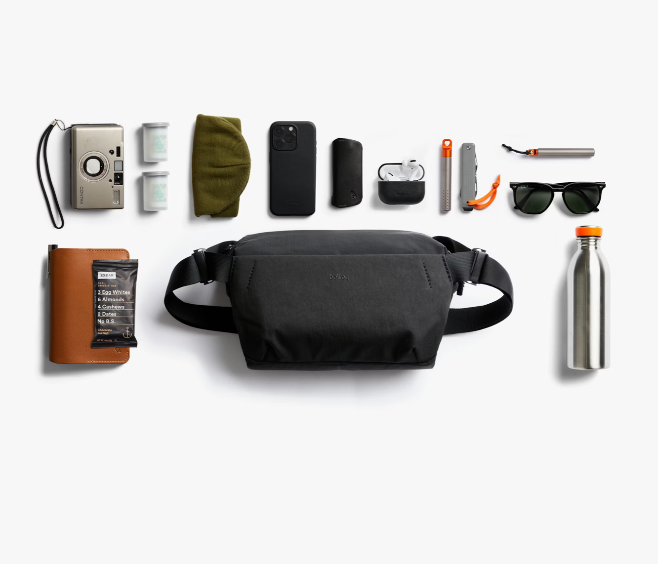 Bellroy Venture Sling 9L - Black - Stencil