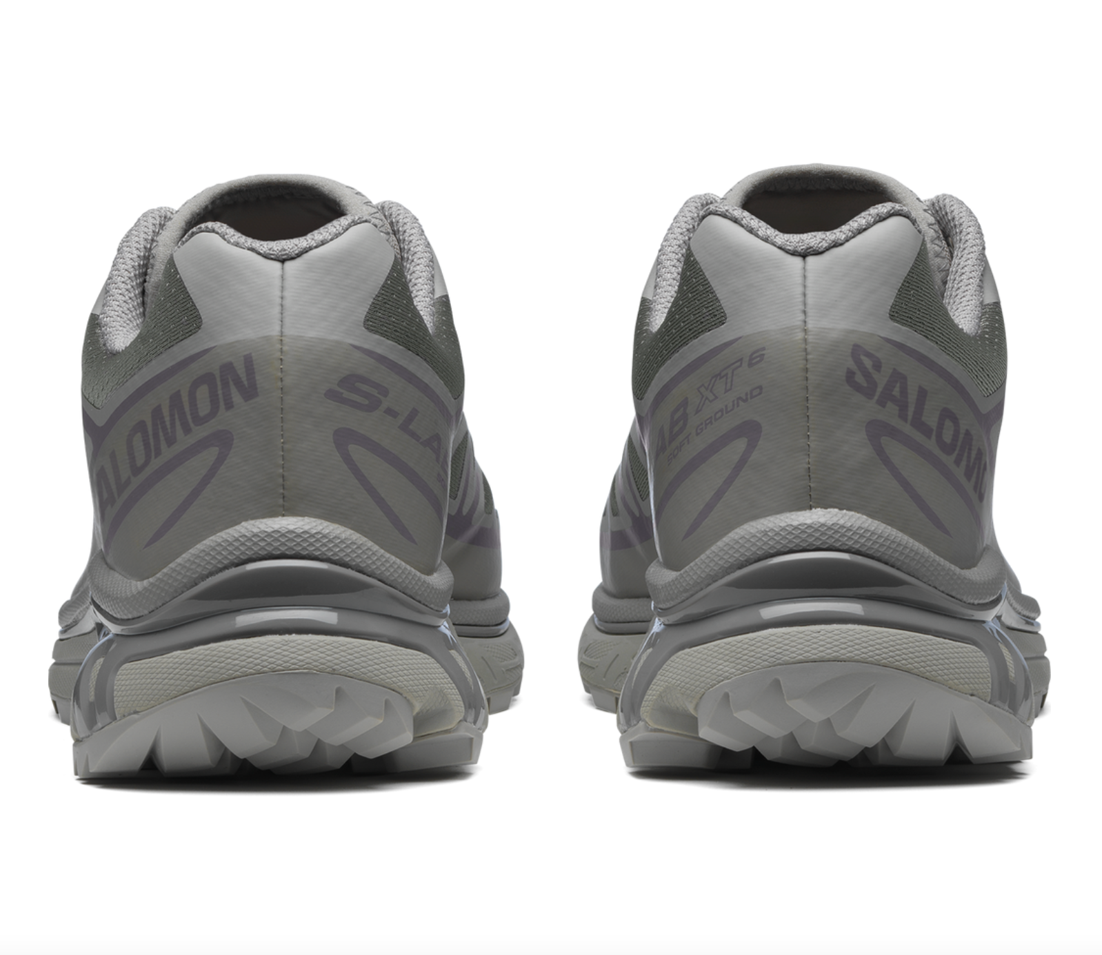 Salomon XT-6 - Ghost Grey/Ghost Grey/Grey Flannel - Stencil