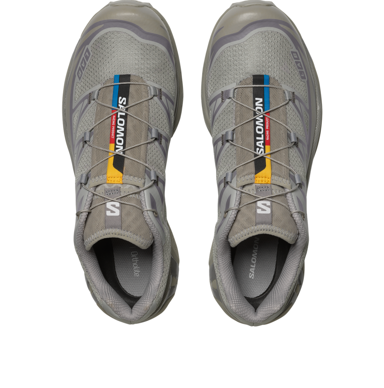 Salomon XT-6 - Ghost Grey/Ghost Grey/Grey Flannel - Stencil