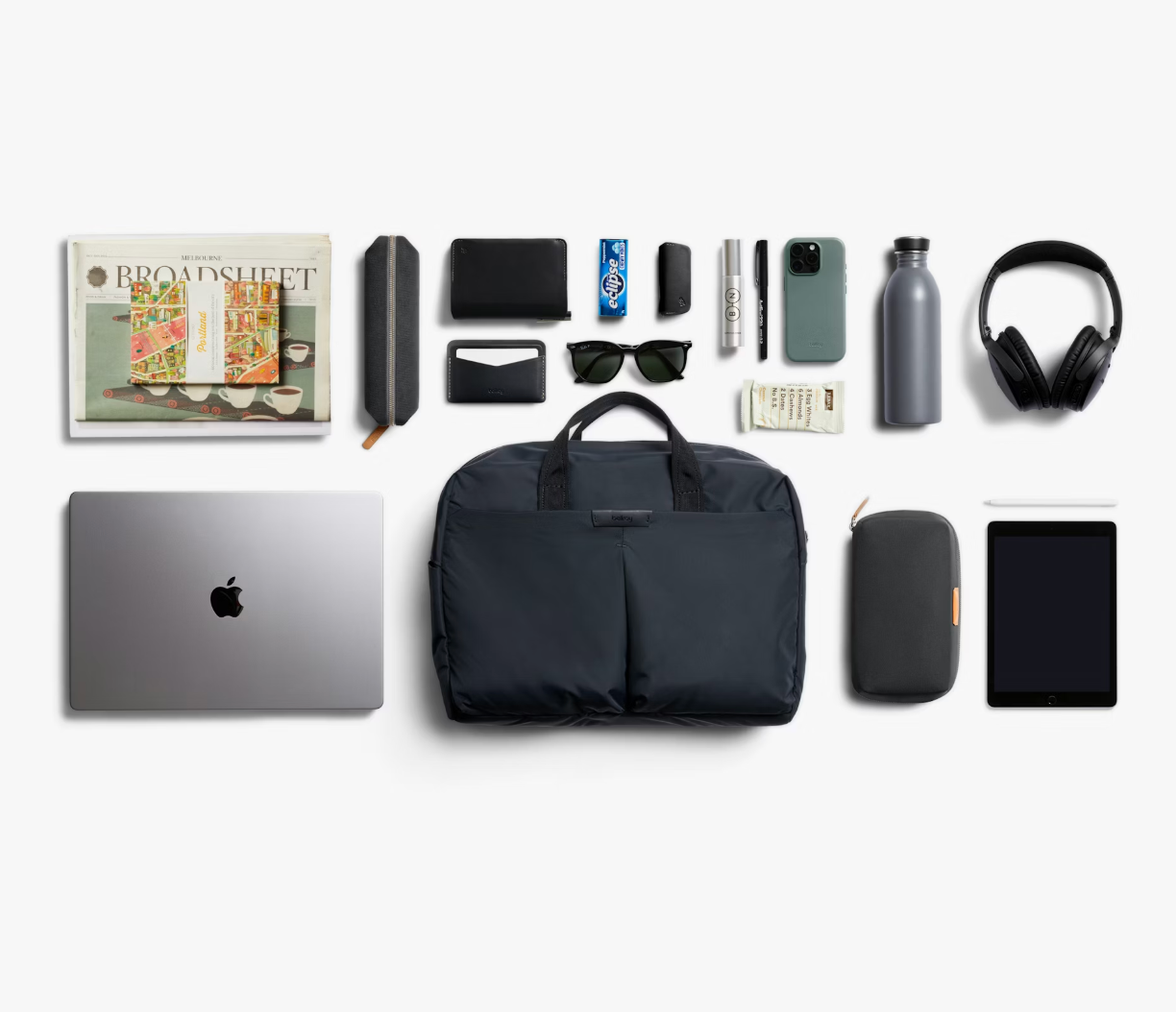 Bellroy Tokyo Work Bag - Raven - Stencil