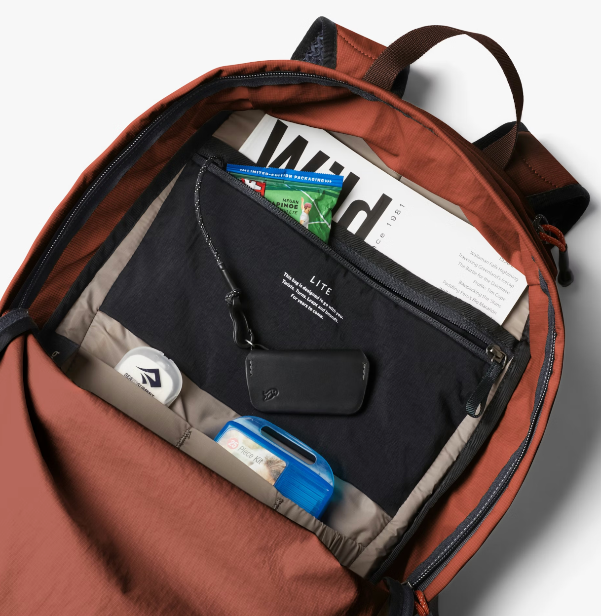 Bellroy Lite Daypack - Clay - Stencil
