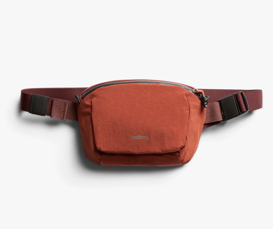 Bellroy Lite Belt Bag - Clay - Stencil