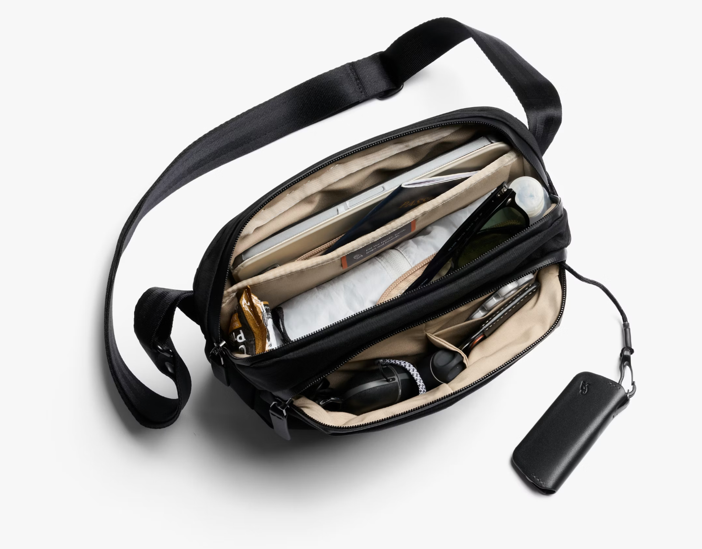 Bellroy Transit Sling 5L - Black - Stencil