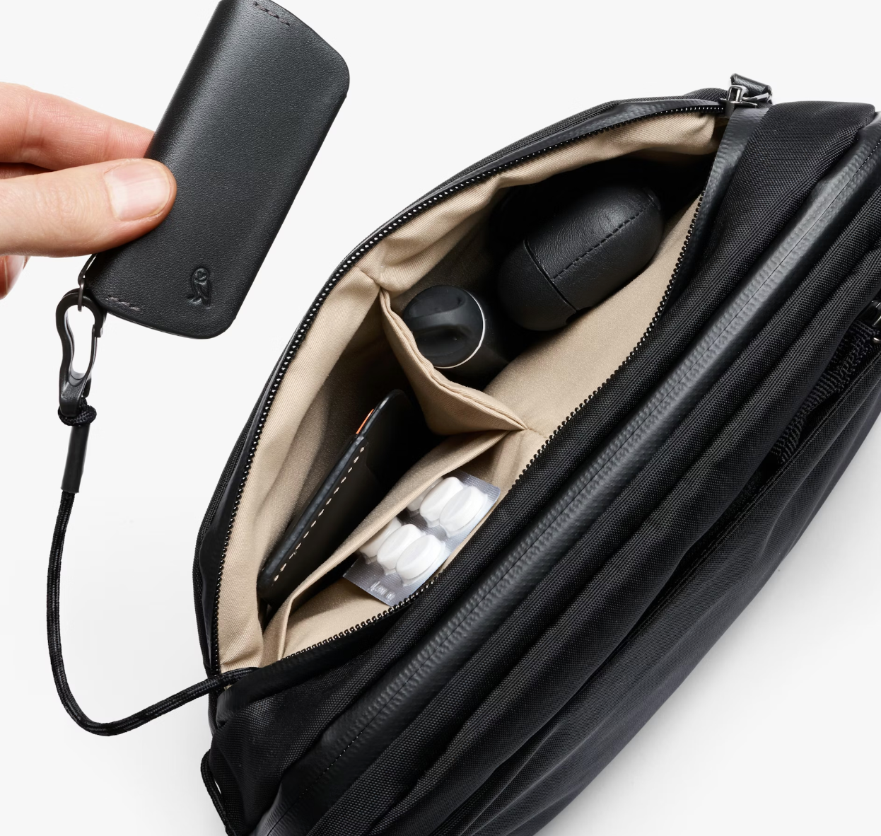 Bellroy Transit Sling 5L - Black - Stencil