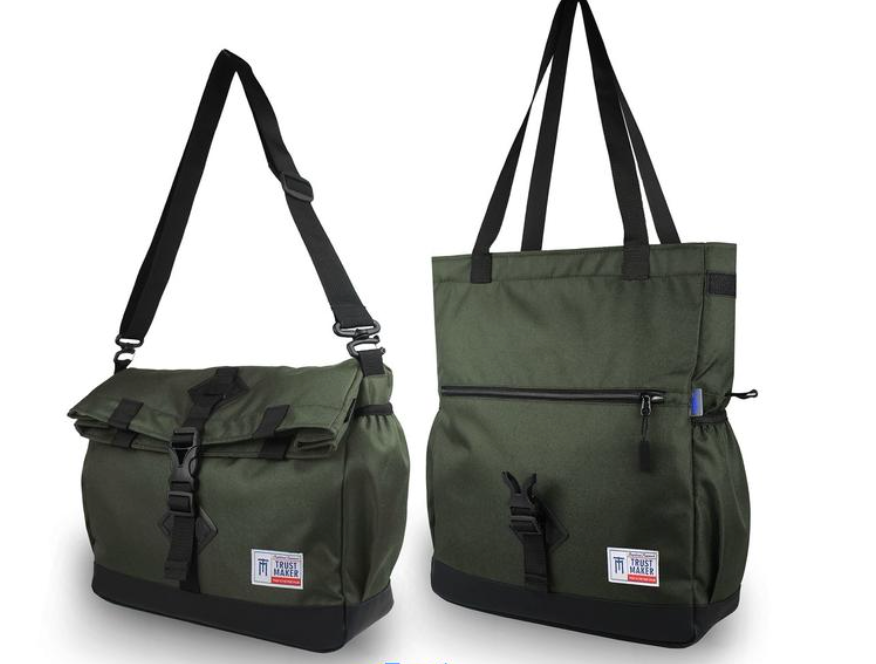 Trustmaker Travor Tote Bag - Marine Green