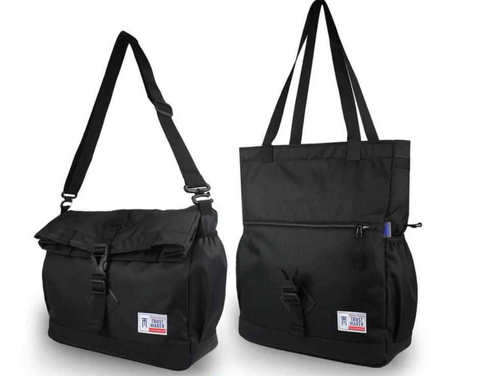 Trustmaker Travor Tote Bag - Onyx Black