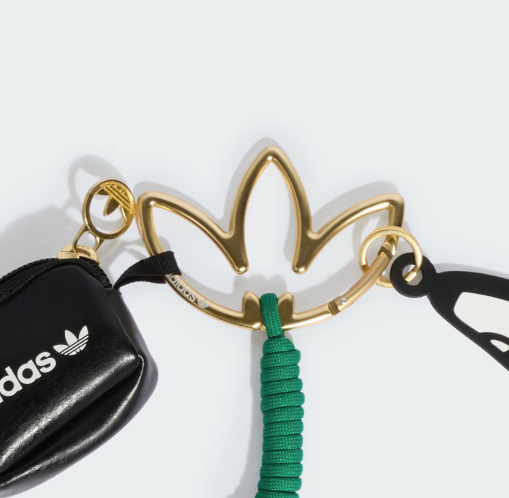 Adidas Key Chain - Gold Metallic / Eqt Yellow / Semi Lucid Red