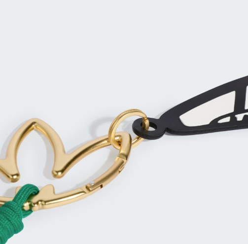 Adidas Key Chain - Gold Metallic / Eqt Yellow / Semi Lucid Red - Stencil