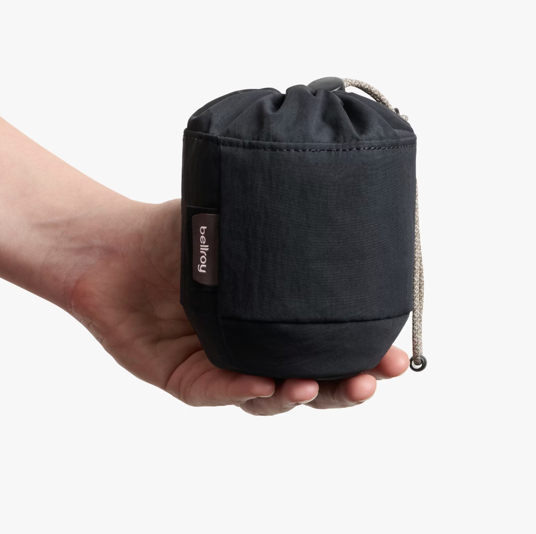 Bellroy Cinch Pouch - Black - Stencil
