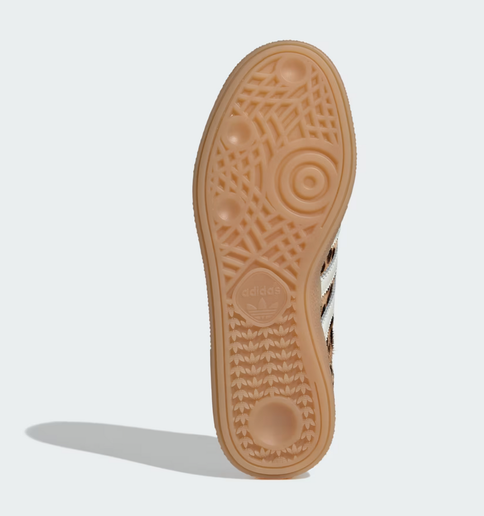 Adidas Womens Handball Spezial Leopard Magic Beige / Ivory - Stencil