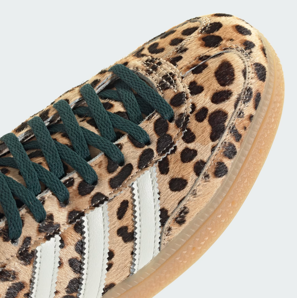 Adidas Womens Handball Spezial Leopard Magic Beige / Ivory - Stencil