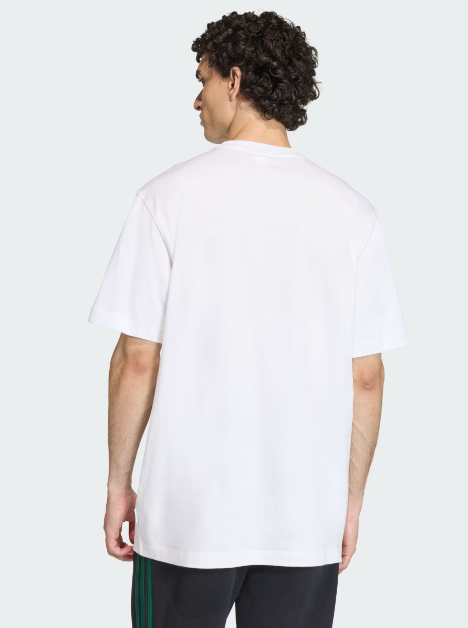 Adidas Trefoil Series Character T-Shirt - White - Stencil