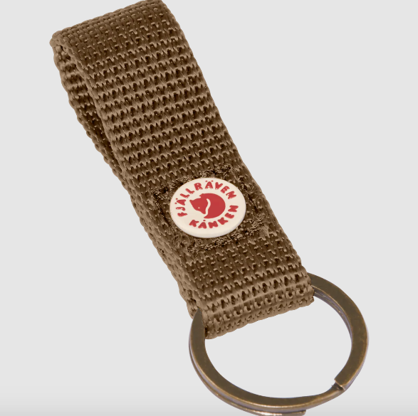 Fjallraven Kanken Key Ring - Dark Oak - Stencil