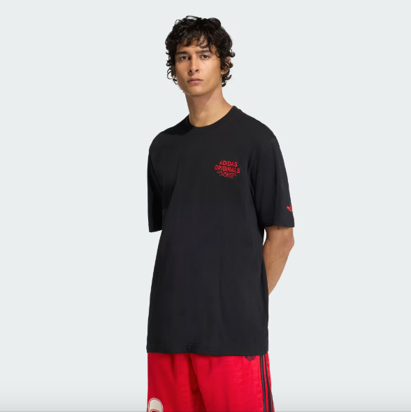 Adidas GFX Tee Varsity - Black