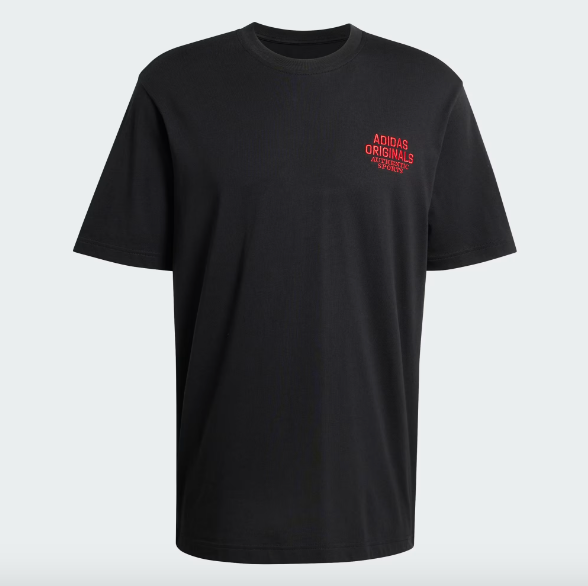 Adidas GFX Tee Varsity - Black