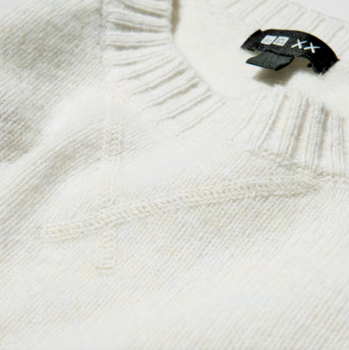 Uniqlo - KAWS Lambswool Sweater - Off White - Stencil