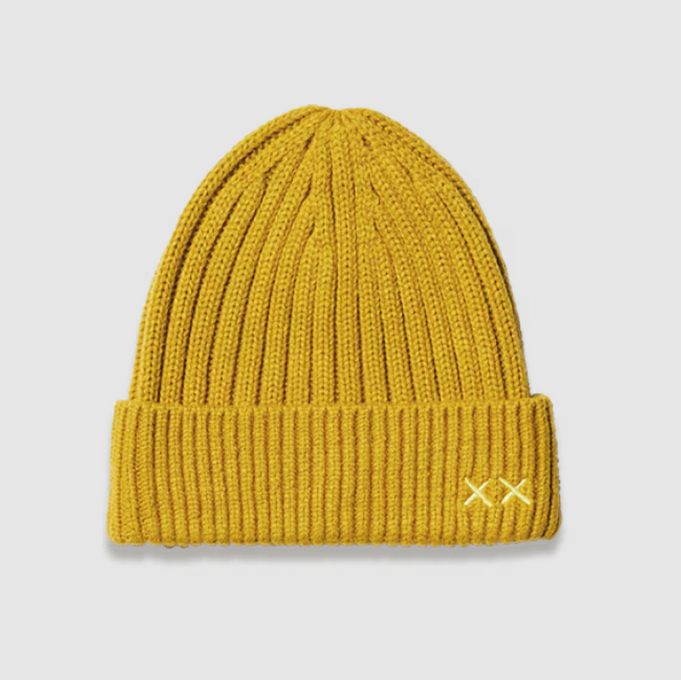 Uniqlo - KAWS Beanie - Yellow