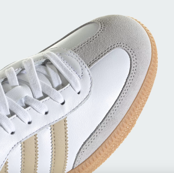 Adidas Samba OG - Cloud White / Stone Khaki / Gum - Stencil