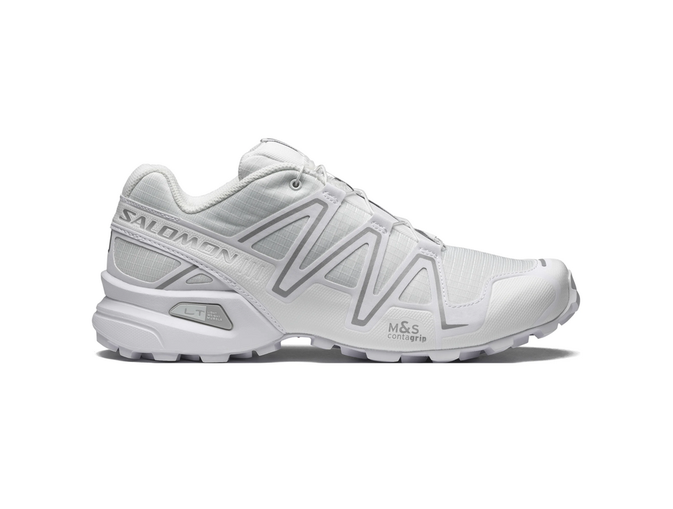 Salomon Speedcross 3 White/Ftw Silver/White - Stencil