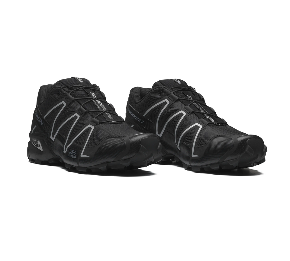 Salomon Speedcross 3 - Black/Ftw Silver/Black - Stencil