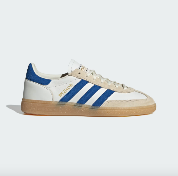Adidas Handbal Spezial - Core White / Blue / Gum - Stencil