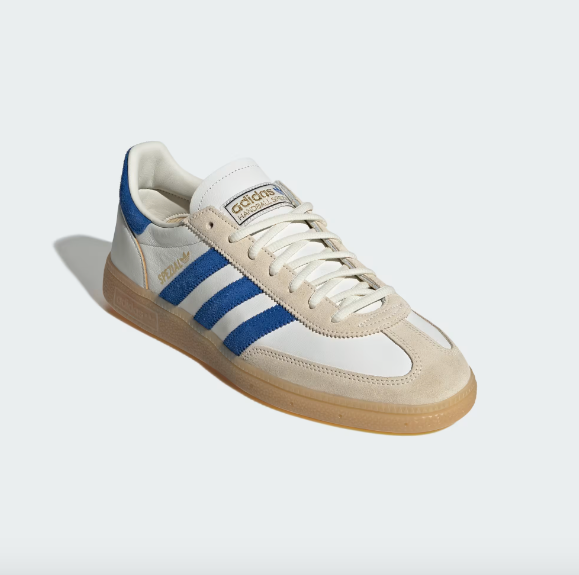 Adidas Handbal Spezial - Core White / Blue / Gum - Stencil