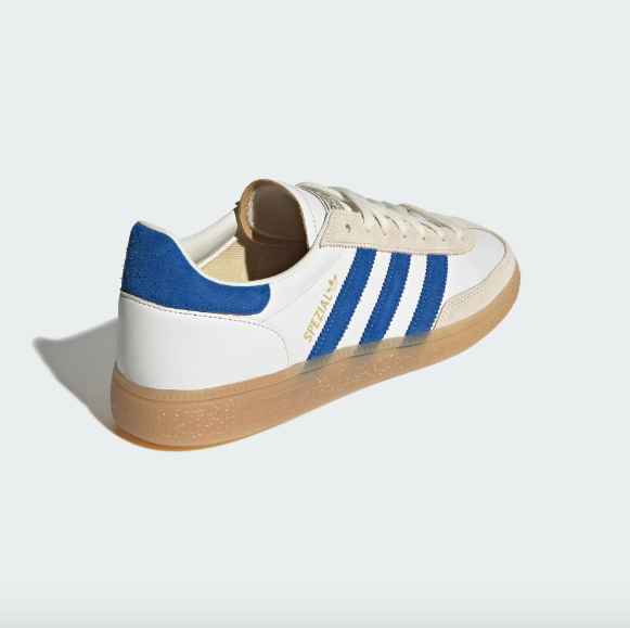 Adidas Handbal Spezial - Core White / Blue / Gum - Stencil
