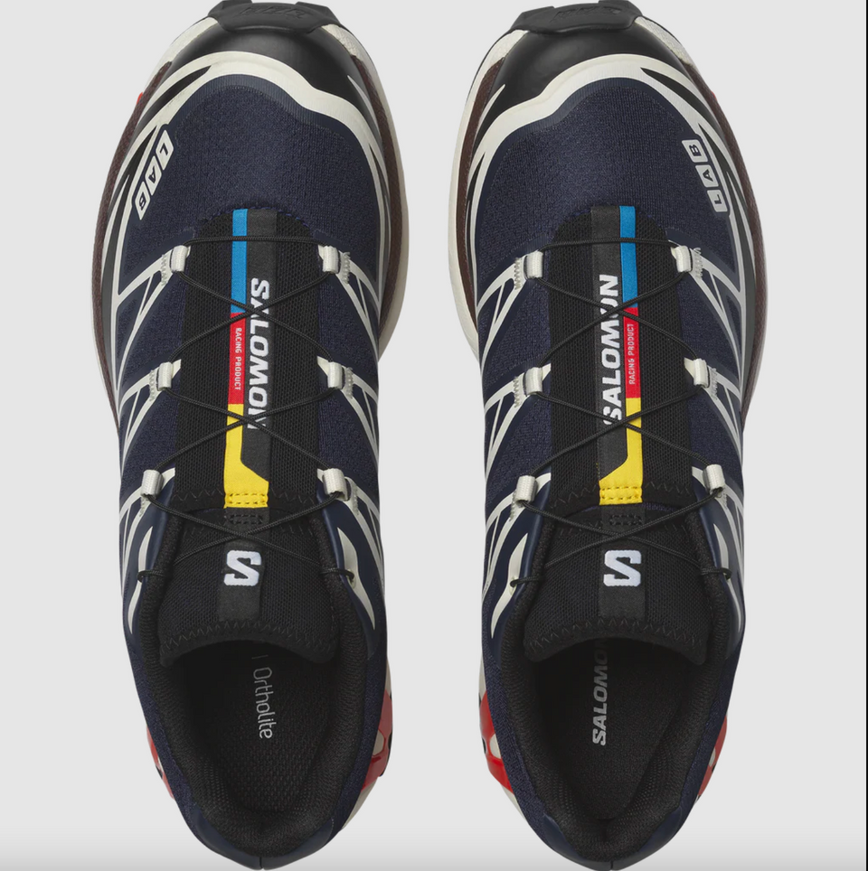 Salomon XT-6 - Maritime Blue / Black / Fiery Red