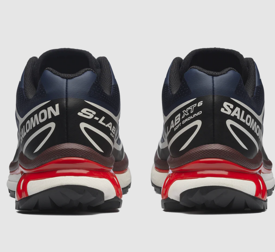 Salomon XT-6 - Maritime Blue / Black / Fiery Red