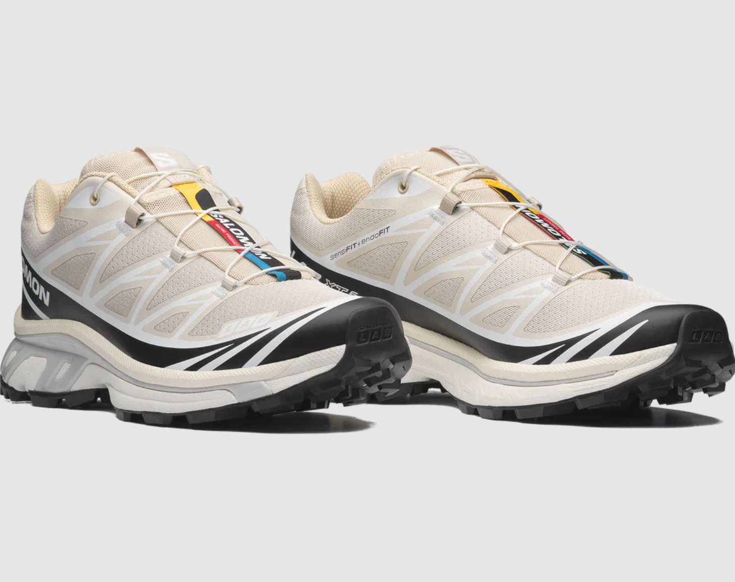 Salomon XT-6 - Rainy Day / Black / White - Stencil